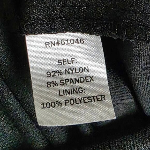 Vanity Black Lace Halter Fit & Flare Dress M - Picture 7 of 8